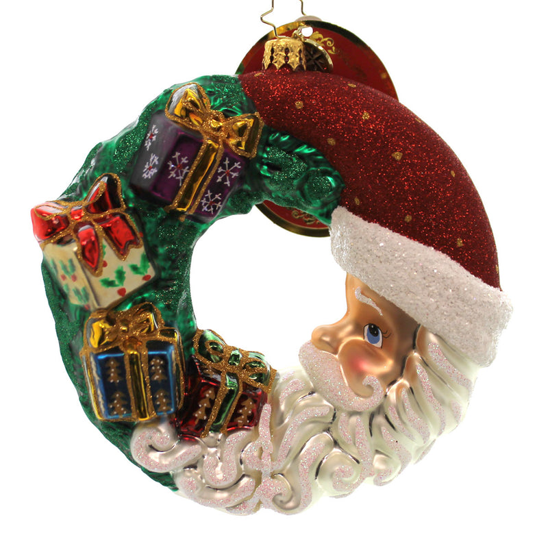 Christopher Radko Crescent Christmas Presents - - SBKGifts.com