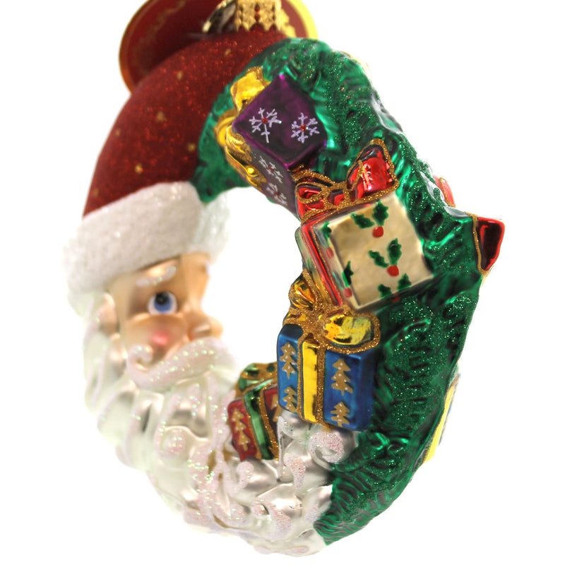 Christopher Radko Crescent Christmas Presents - - SBKGifts.com
