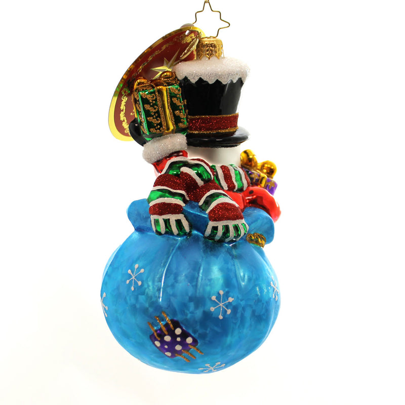 Christopher Radko A Chilly Gift - - SBKGifts.com