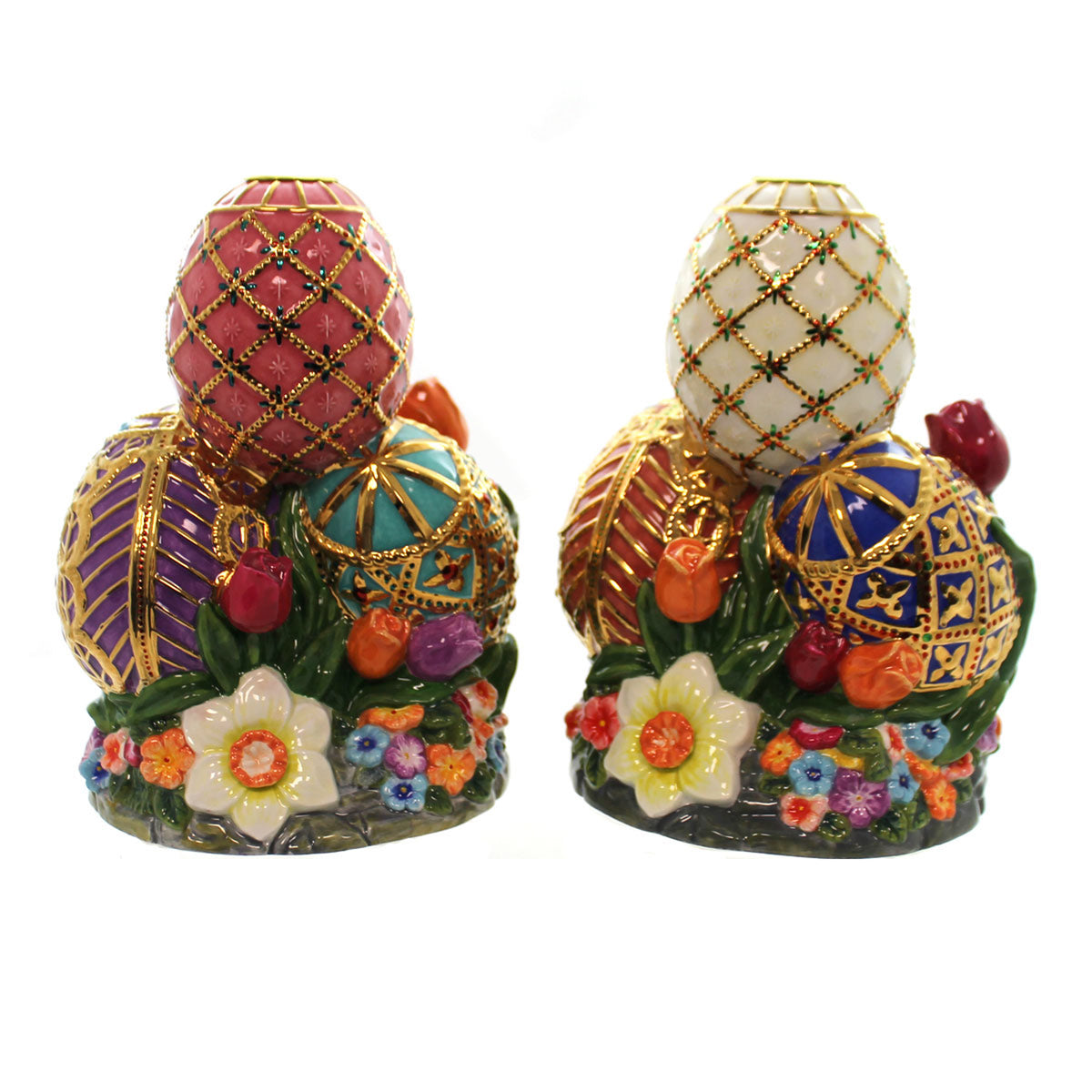 Christopher Radko Faberge Egg Candle Holder - - SBKGifts.com