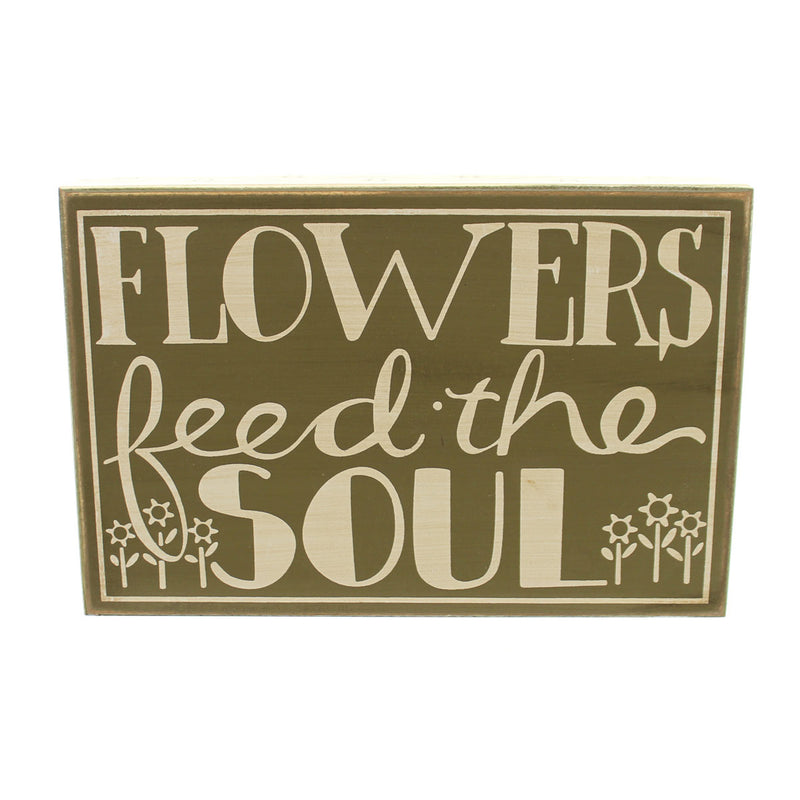 (24488) Flowers Feed Box Sign