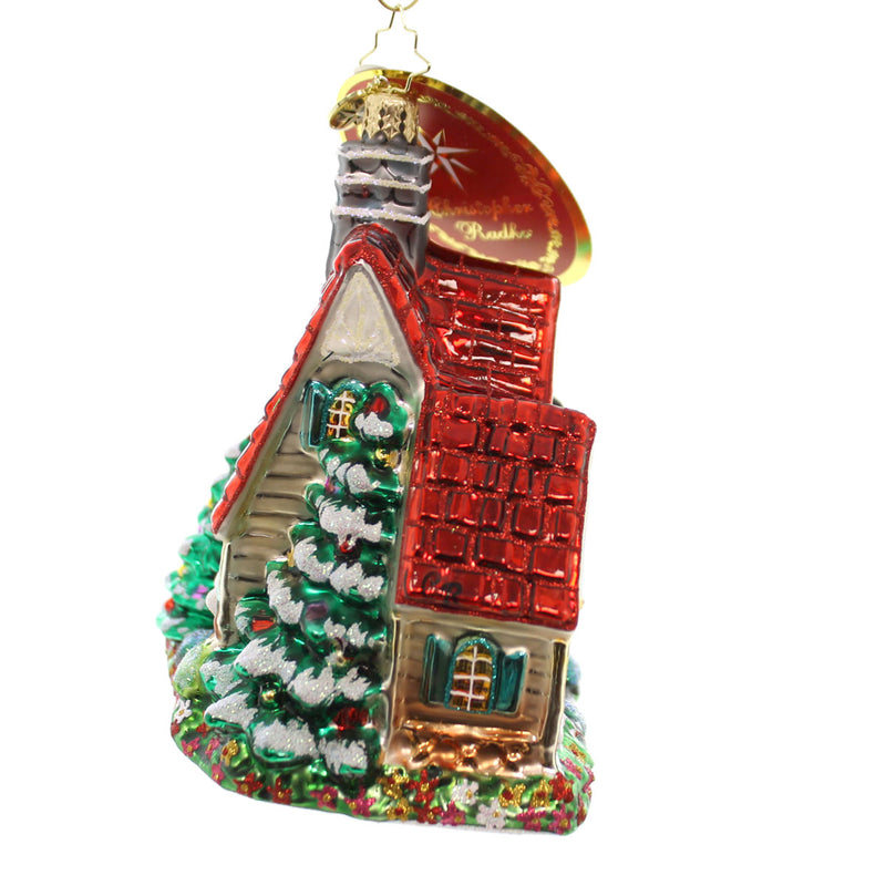 Christopher Radko Perfect Cottage - - SBKGifts.com