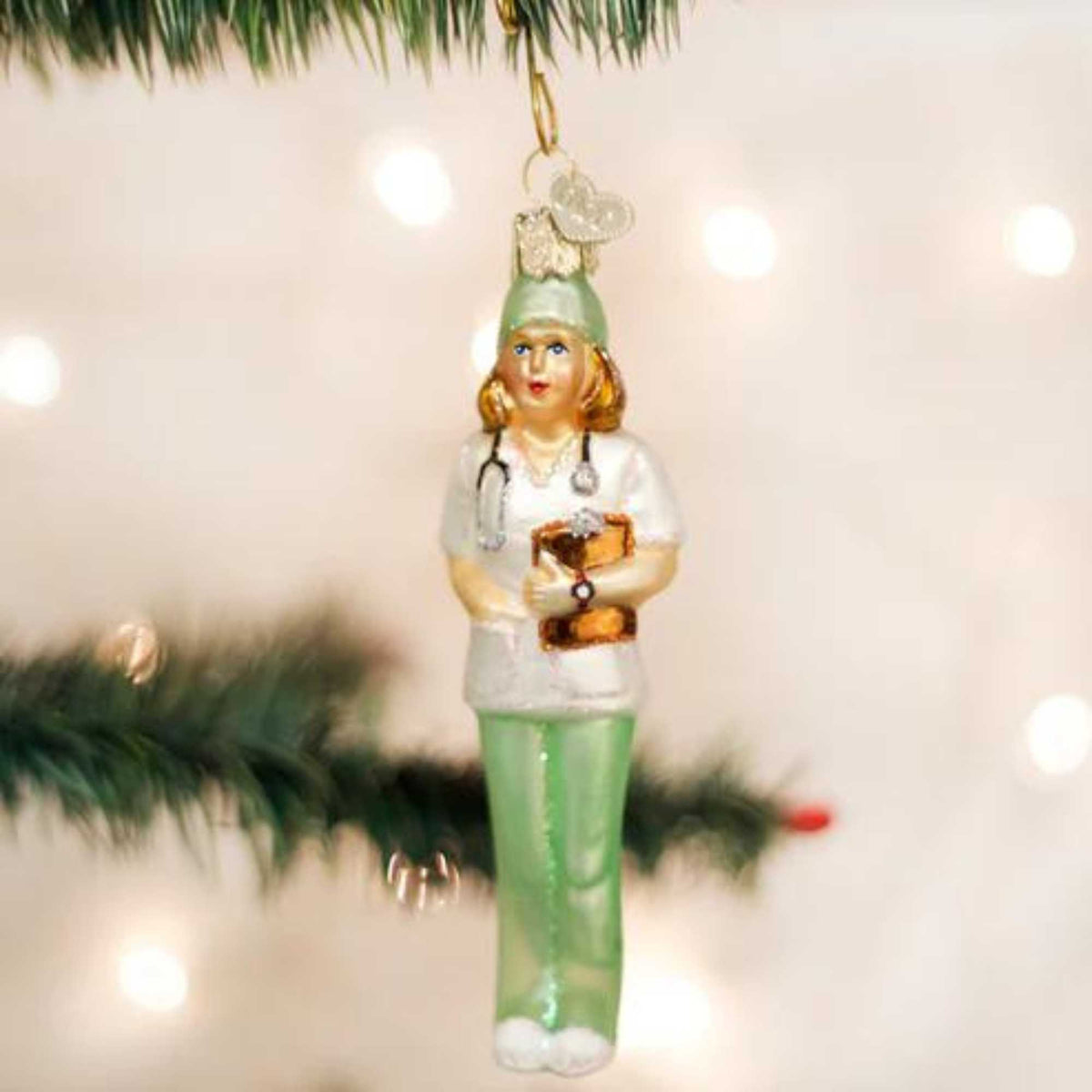 Old World Christmas Nurse - - SBKGifts.com