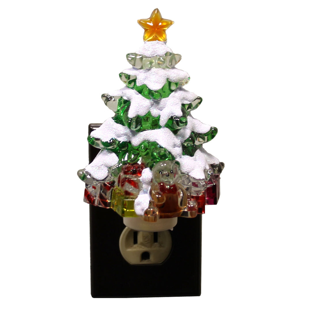 Christmas Christmas Tree Night-Light Electrical Plug-In Teddy Bear 164067