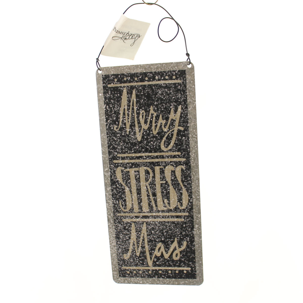 (24573) Merry Stress Mas Plaque