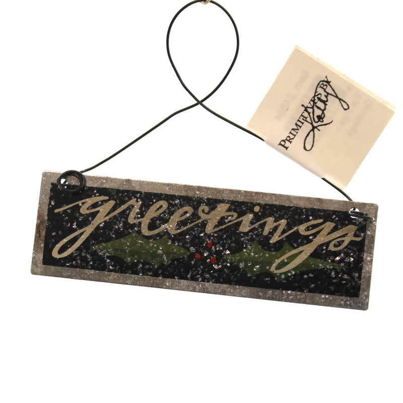(24574) Greetings Plaque