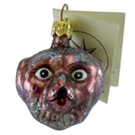 Christopher Radko Here Boy Glass Ornament Dog Face Double Sided 952220 (245)