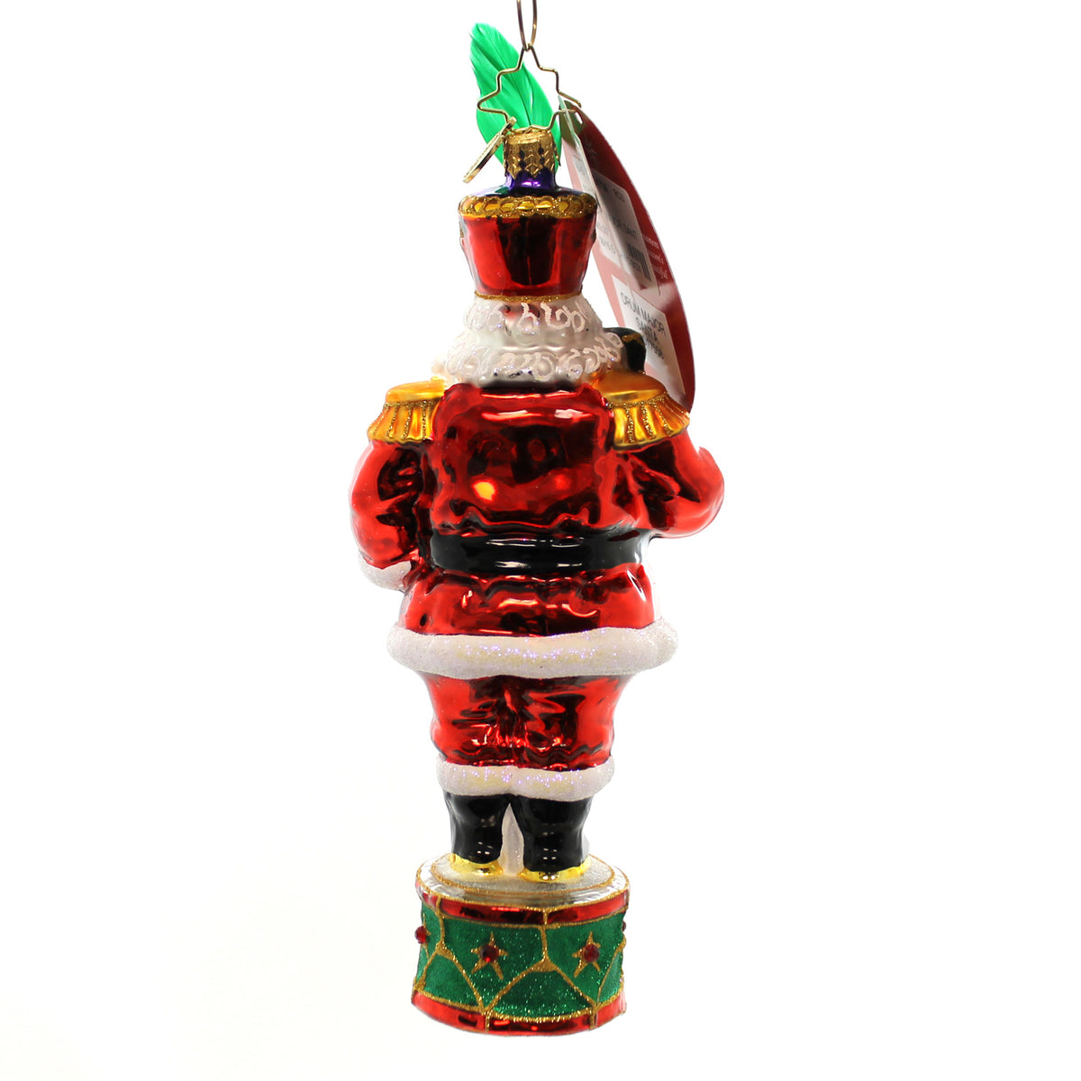 Christopher Radko Drum Major Santa - - SBKGifts.com