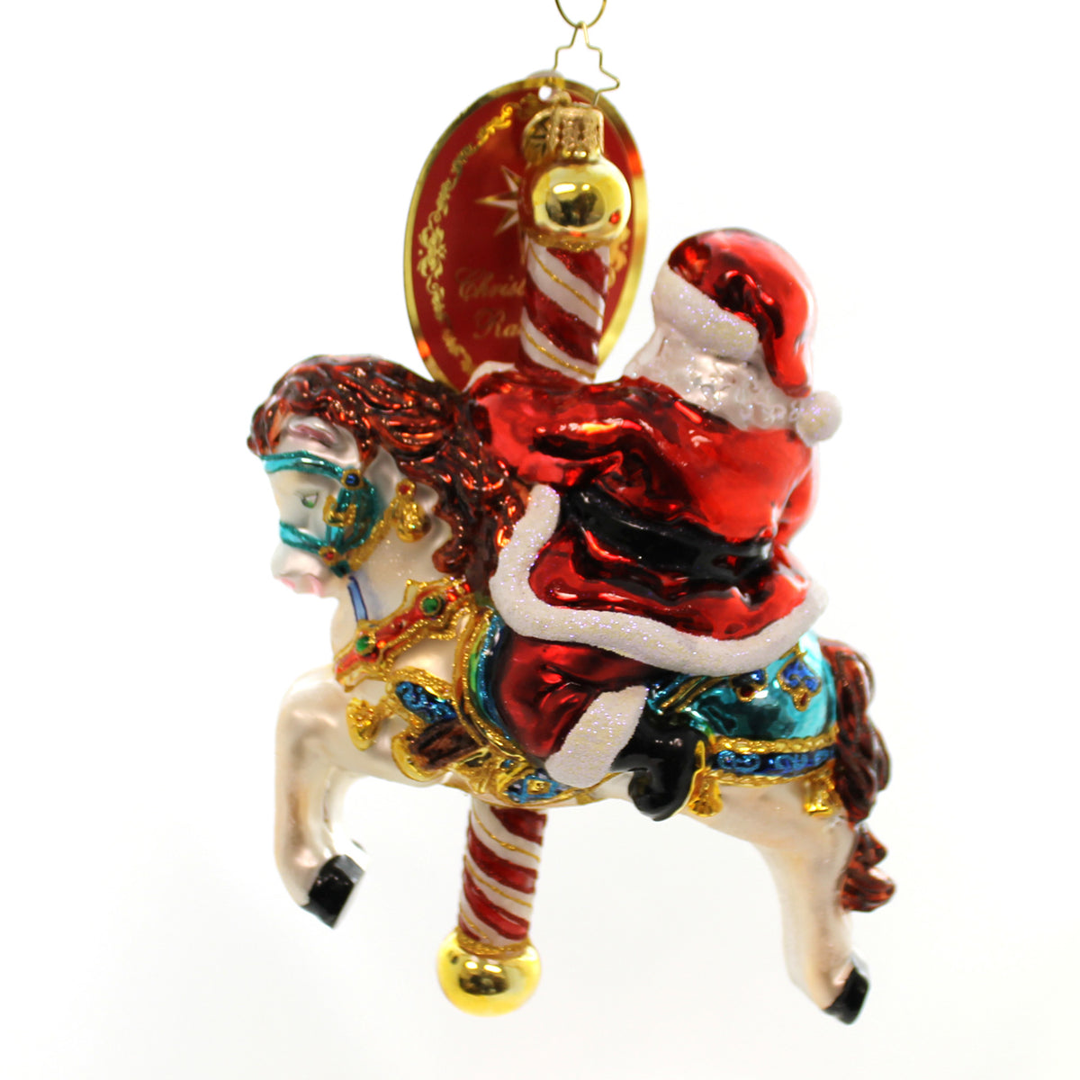 Christopher Radko Carousel Claus - - SBKGifts.com