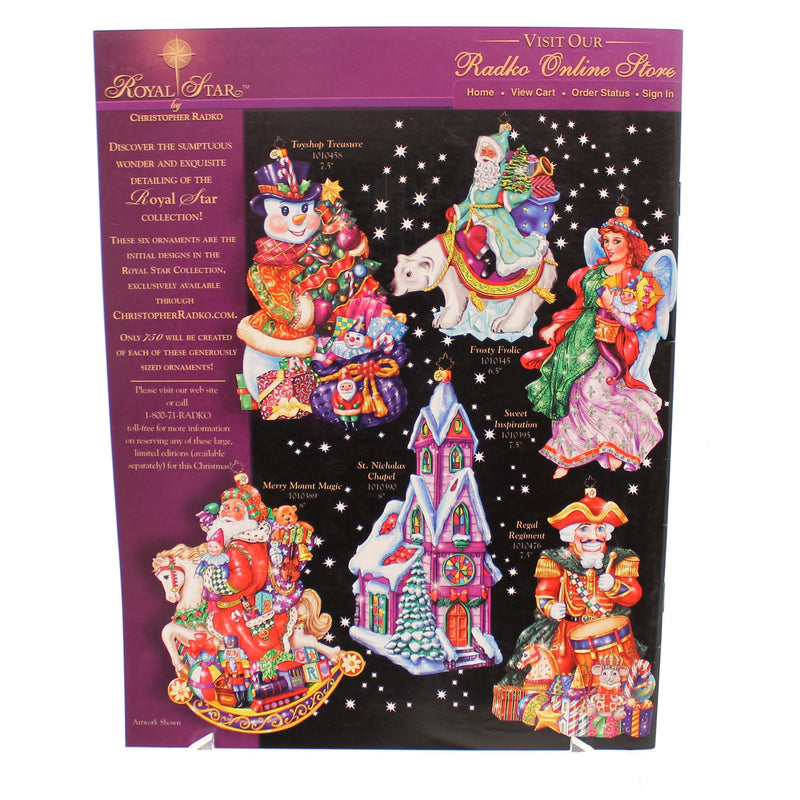 Christopher Radko Starlight 2002 Magazine - - SBKGifts.com