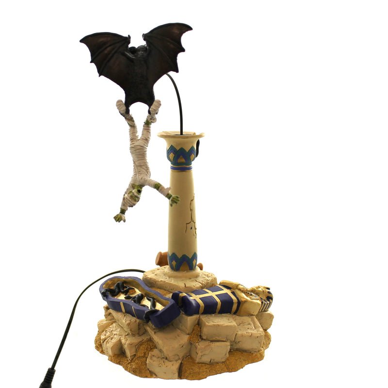 (24843) Dept 56 Accessories Cursed Mummy, 10.75 Inch, Animated Halloween Scene 4047545