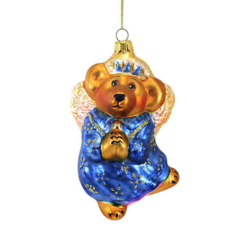 Boyds Bears Celeste Ornament - One Ornament 5.5 Inch, Glass - Christmas Angel 391002 (2489)