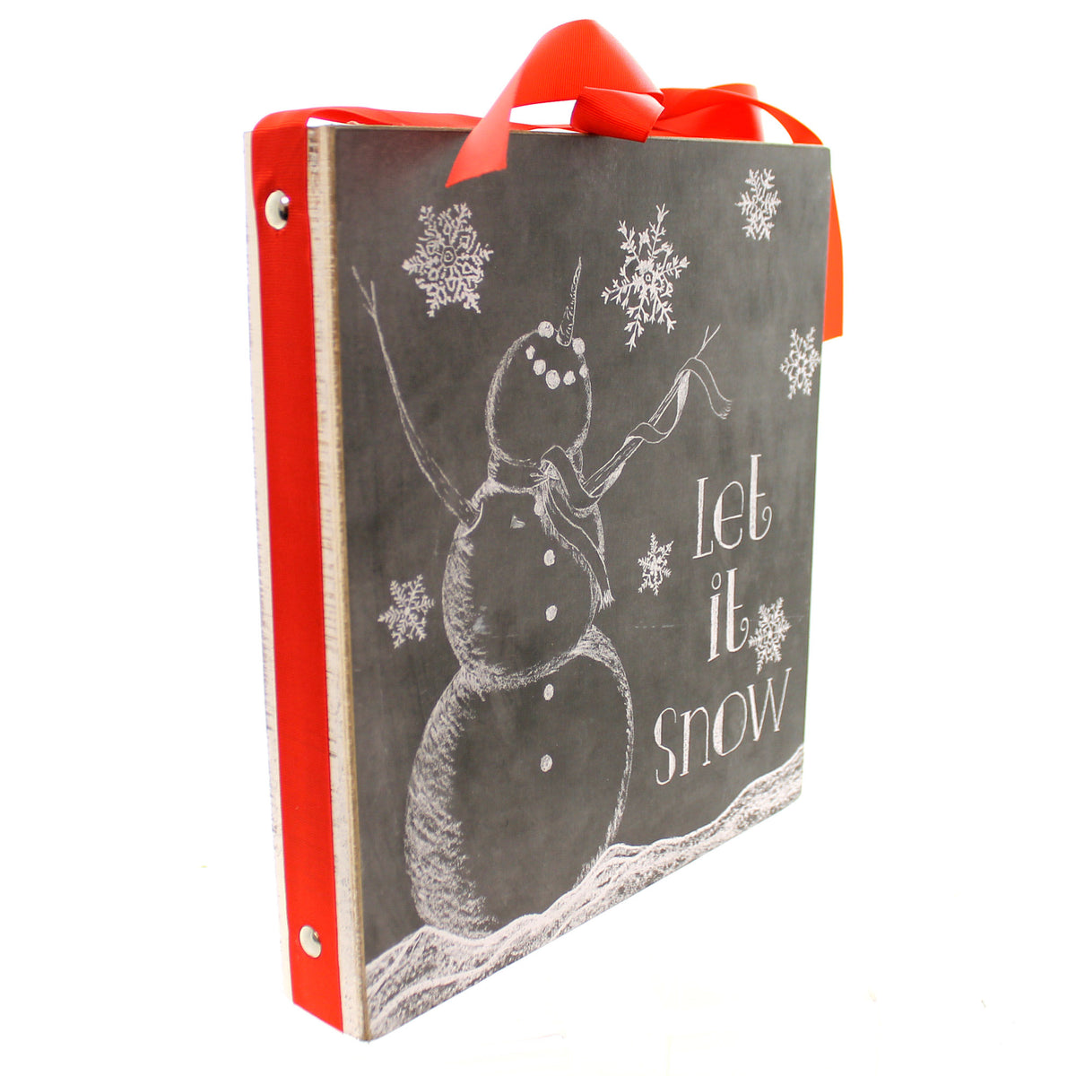 Christmas Let It Snow Chalk Sign - - SBKGifts.com