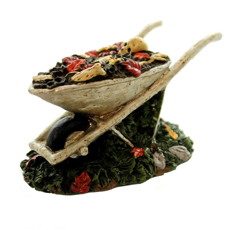 Dept 56 Accessories BONEYARD WHEELBARROW Polyresin Halloween Accessory 4047605