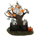 Dept 56 Accessories Halloween Town Tree Polyresin Ghosts Snow Village 4044893 (24999)