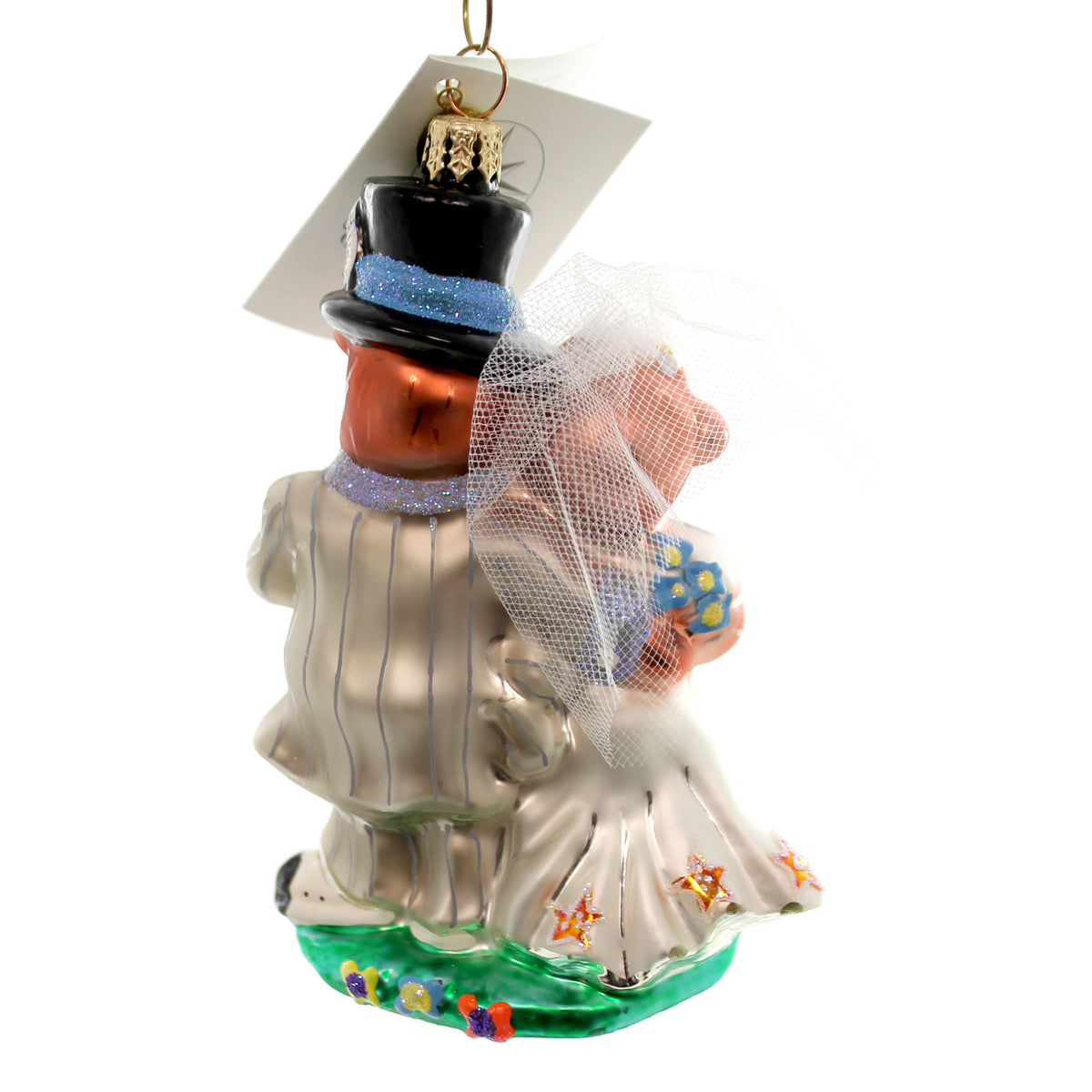 Christopher Radko Wedded To Ted - - SBKGifts.com
