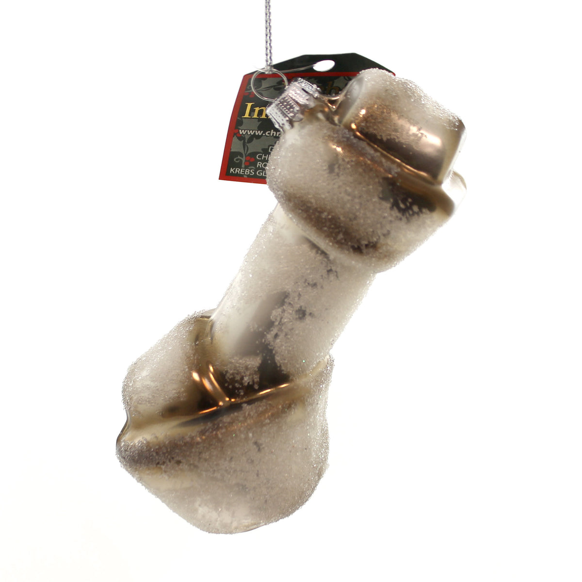 Christmas By Krebs Rawhide Dog Bone Ornament - - SBKGifts.com