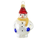 Christopher Radko Company Pee Wee Frosty - One Ornament 3.75 Inch, Glass - Ornament Snowman Christmas 982540 (2549)
