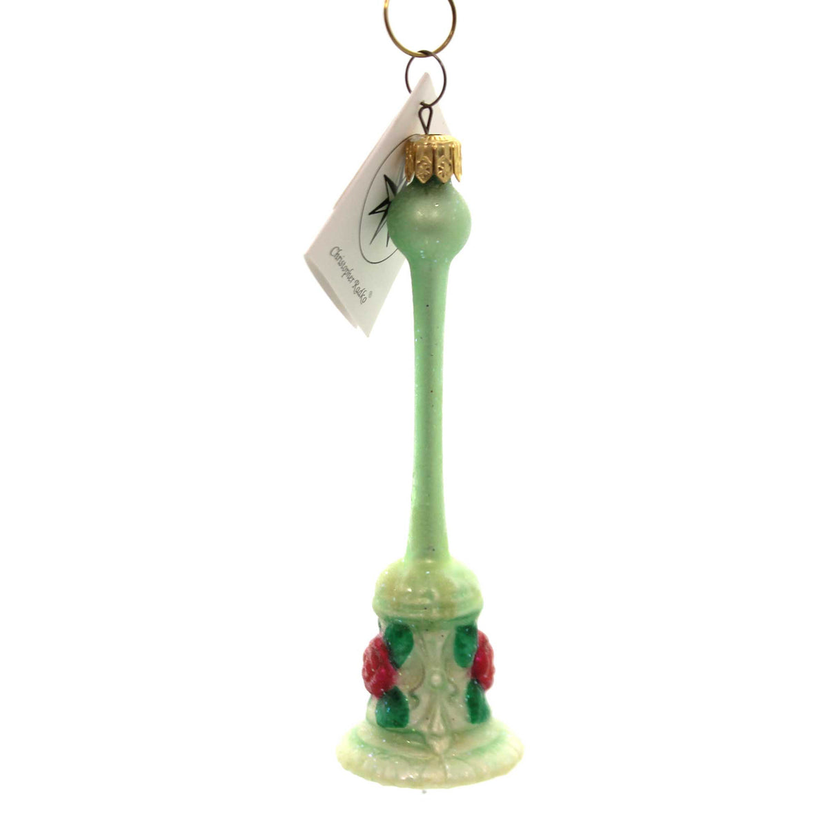 Christopher Radko Rose Bells - - SBKGifts.com