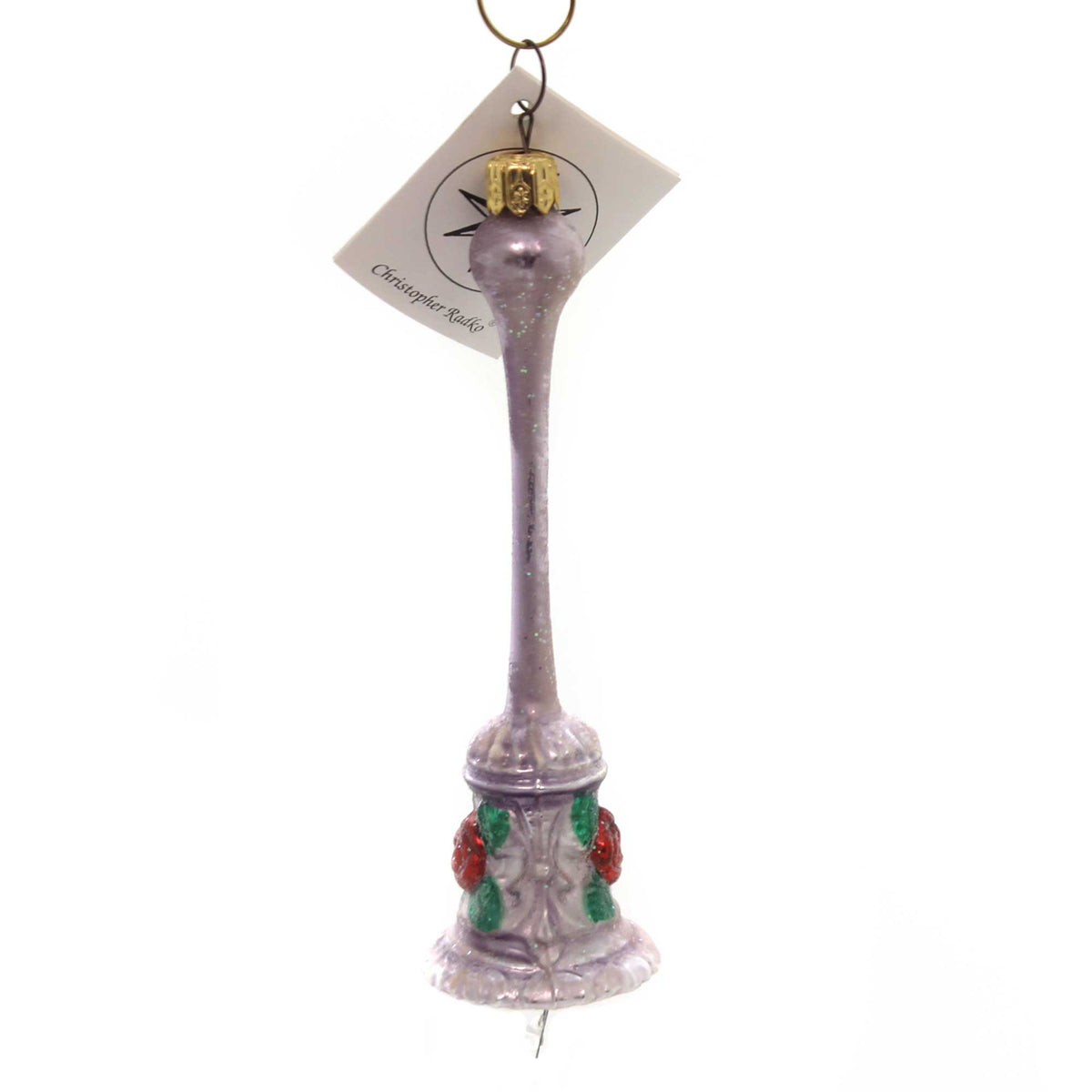 Christopher Radko Rose Bells - - SBKGifts.com