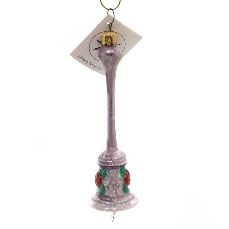 Christopher Radko Rose Bells - - SBKGifts.com