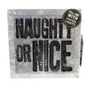 (25586) Christmas Naughty Or Nice Metal Wall Art, 6.00 Inch, Urban Art Christmas 2020150152