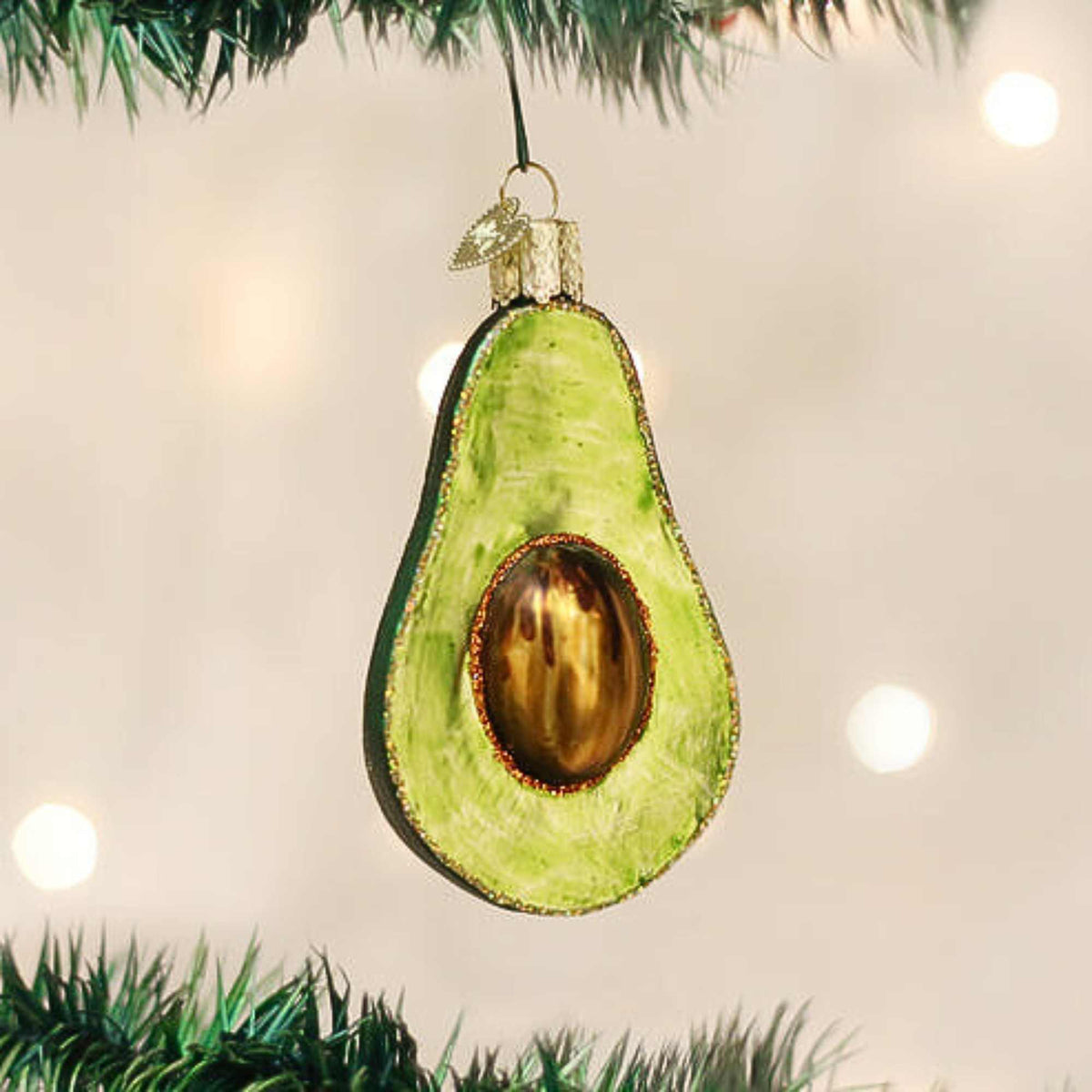 Old World Christmas Avocado - - SBKGifts.com