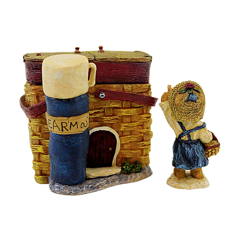 Boyds Bears Resin Mollys Picnic Palace - - SBKGifts.com