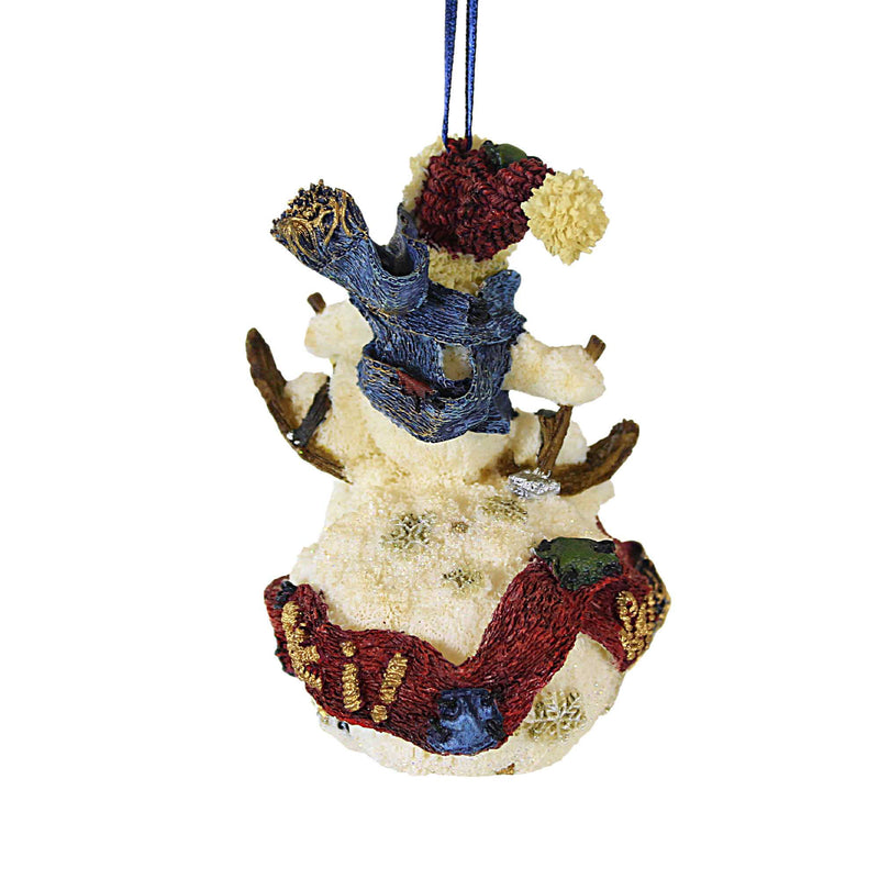Boyds Bears Resin Lars...Ski, Ski, Ski - - SBKGifts.com