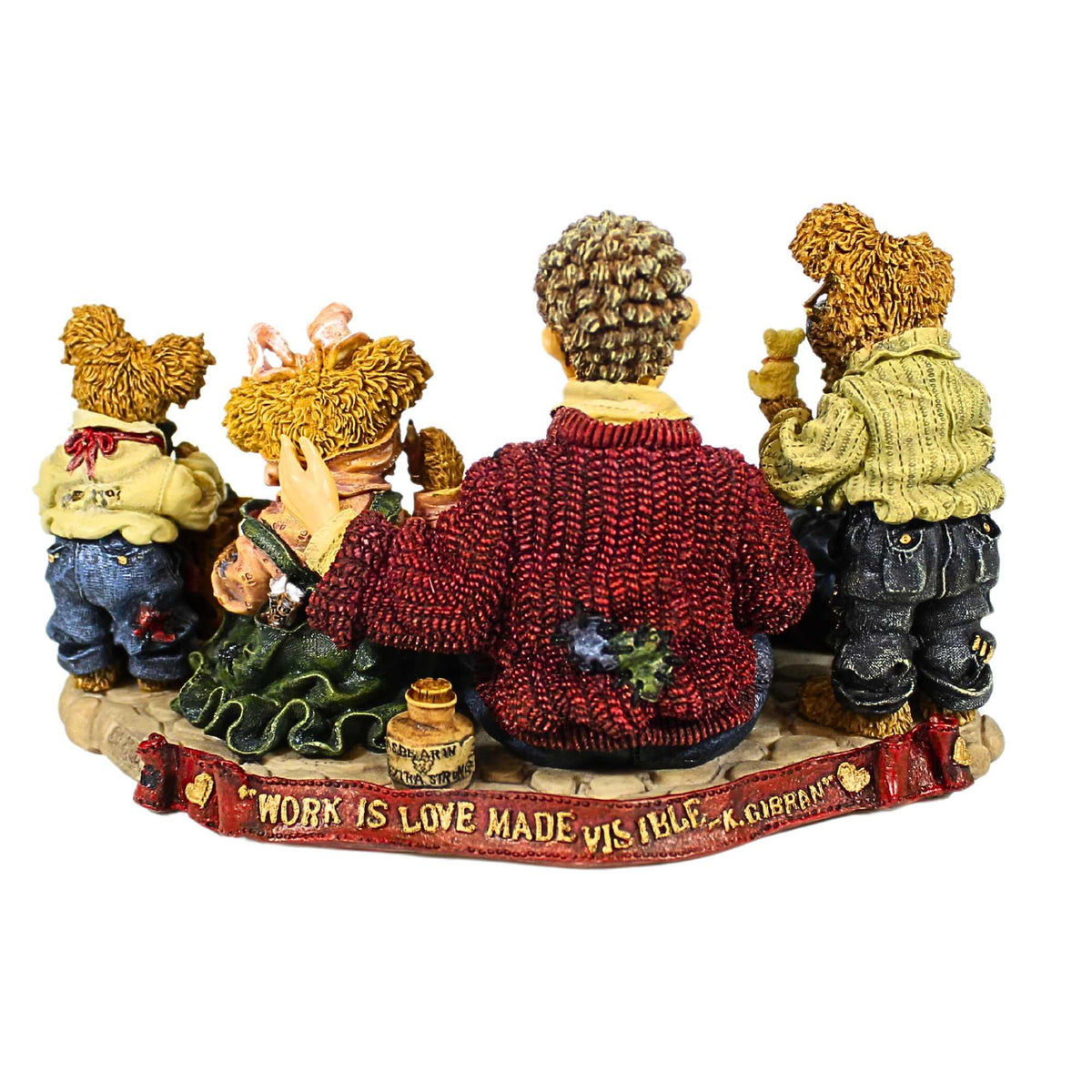 Boyds Bears T. H. B. ...Work Is Love Made Visible - - SBKGifts.com