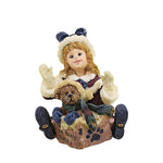 Boyds Bears Resin Kimberly With Klaus Special Delivery - One Figurine 3.25 Inch, Resin - Christmas Dollstone 3547 (2591)