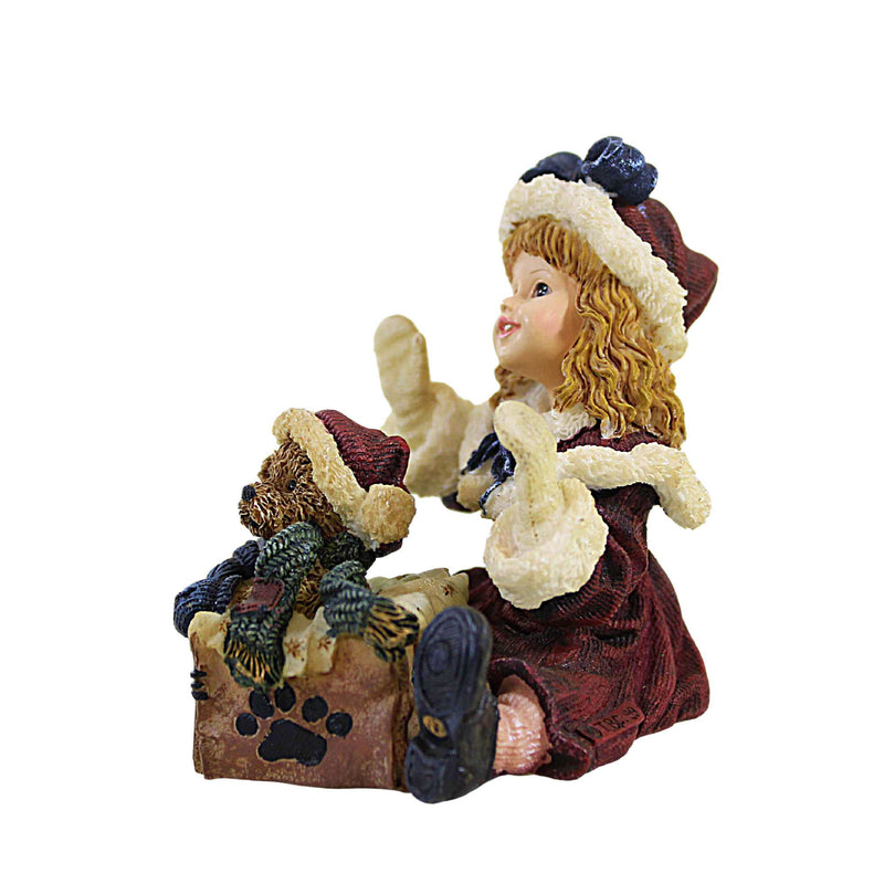Boyds Bears Resin Kimberly With Klaus Special Delivery - - SBKGifts.com