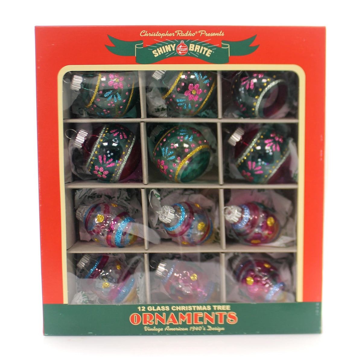 Christopher Radko Rounds & Shapes - - SBKGifts.com