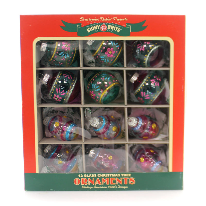 Christopher Radko Rounds & Shapes - - SBKGifts.com