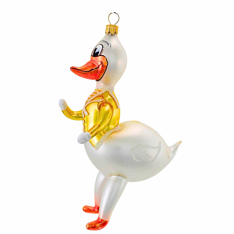 Laved Italian Ornaments White Duck - - SBKGifts.com