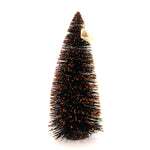 Halloween Black/Orange Bottle Brush Tree Plastic Glittered Lg2628xl (26130)