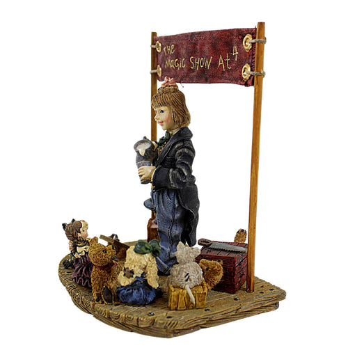 Boyds Bears Resin The Amazing Bailey Magic Show - - SBKGifts.com