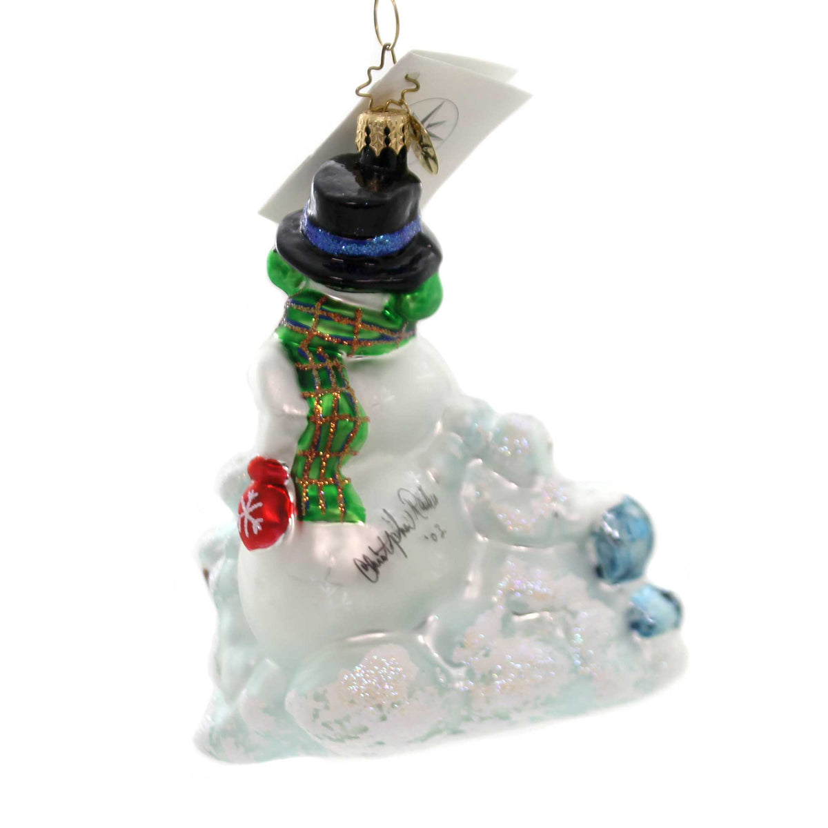 Christopher Radko Let It Snow Man - - SBKGifts.com