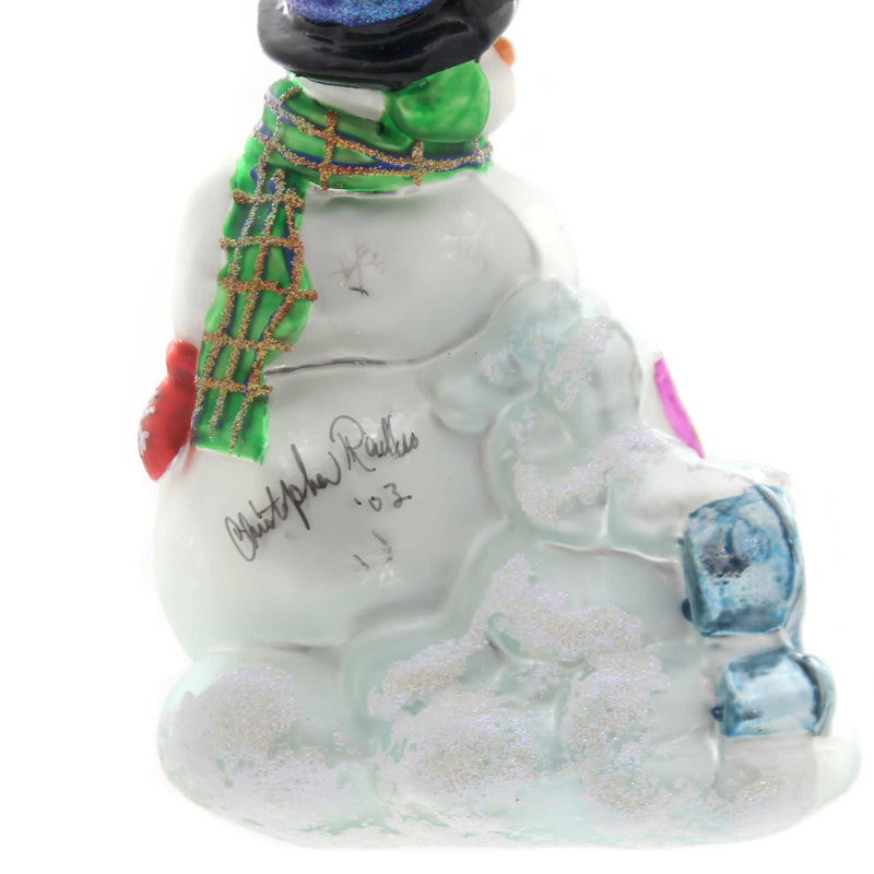 Christopher Radko Let It Snow Man - - SBKGifts.com