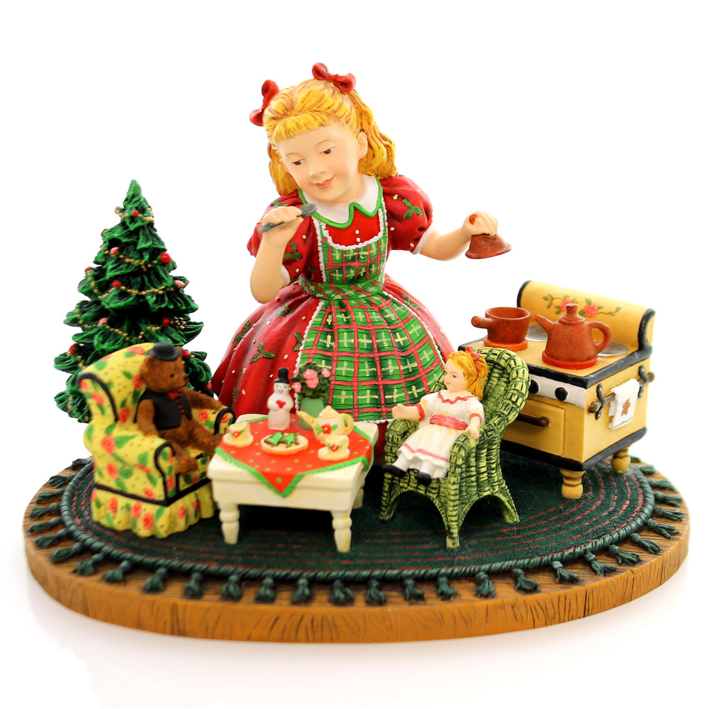 Christmas Muffy's Tea Party Polyresin Artist Proof Kinder Christmas ...
