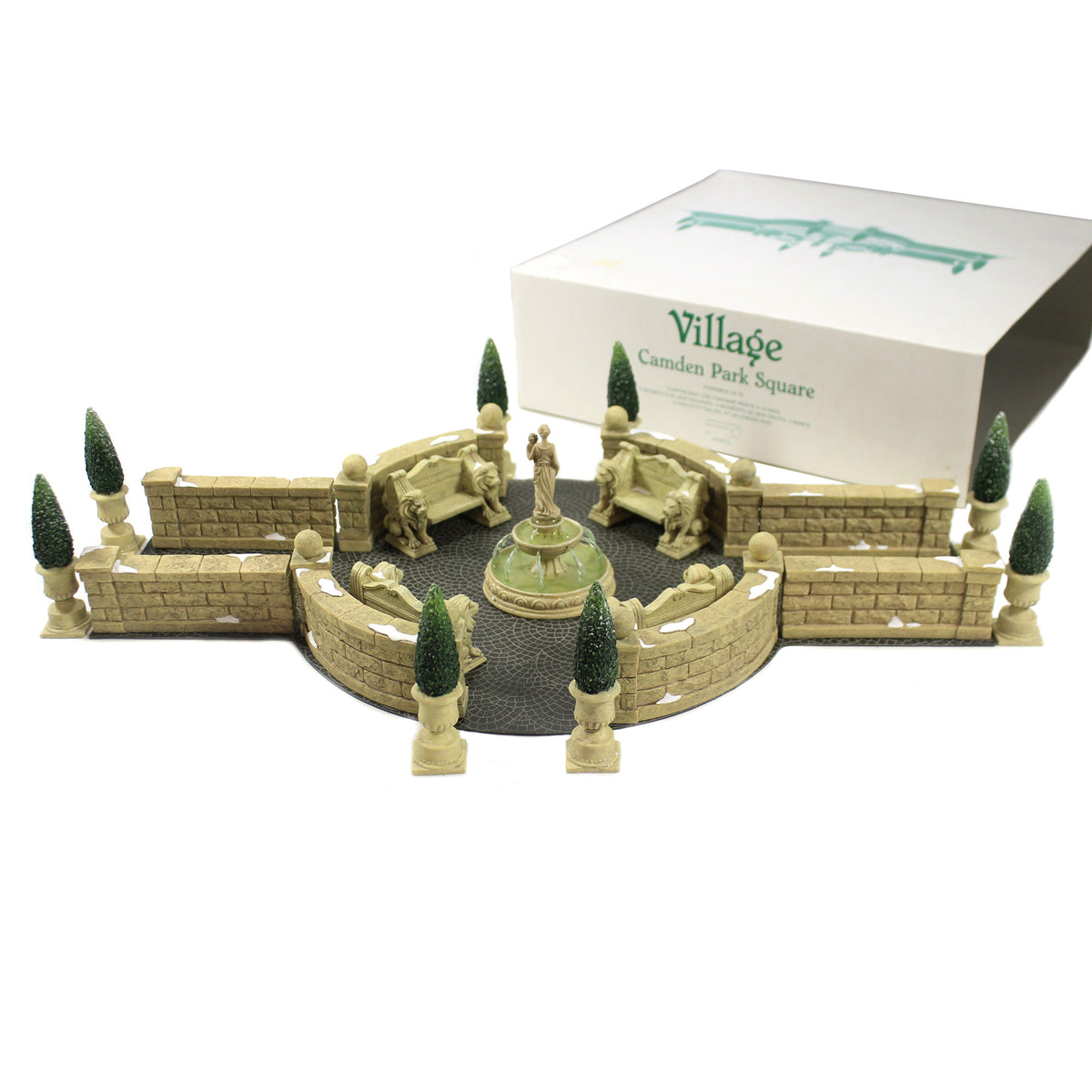 Department 56 Villages Camden Park Square - - SBKGifts.com