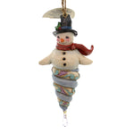 Jim Shore Winter Wonderland Snowman Polyresin Christmas Ornament 4047667 (26316)