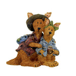 Boyds Bears Resin Joey & Alice Outback...The Trekkers - 1 Figurine 3 Inch, Resin - Noah's Ark Bearstone Kangaroo 2432 (2641)
