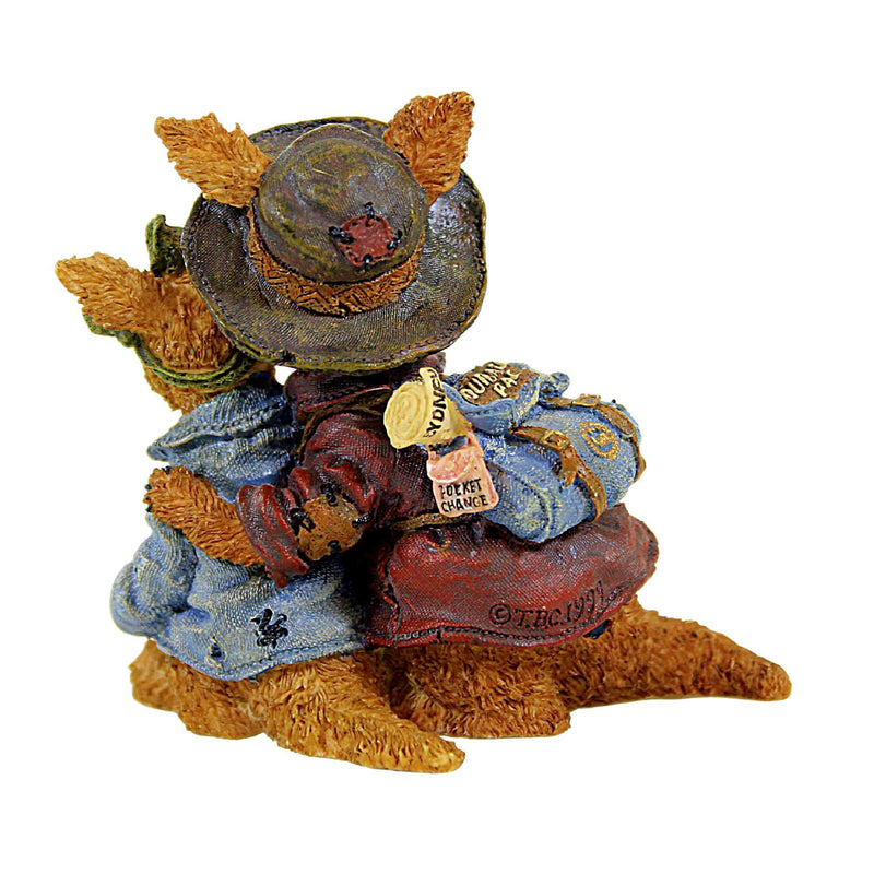 Boyds Bears Resin Joey & Alice Outback...The Trekkers - - SBKGifts.com