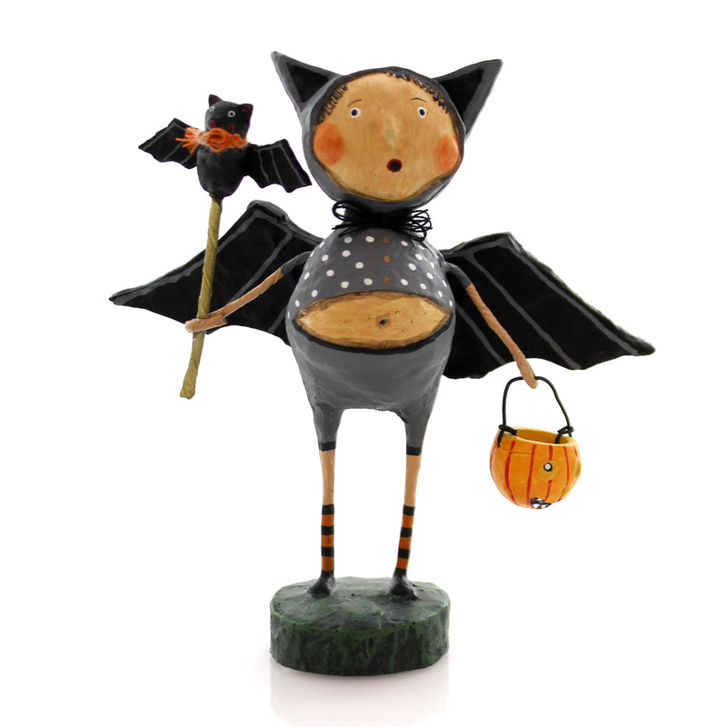 Lori Mitchell Bat Boy Ben - One Figurines 5.25 Inch, Polyresin - Halloween Trick Or Treating 22822 (26433)