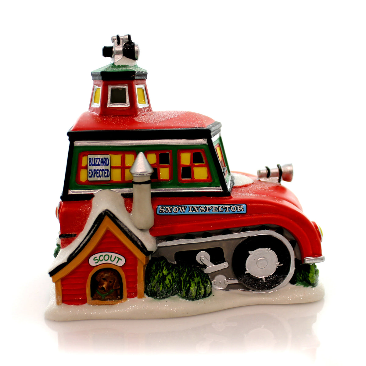 Department 56 House Snow Inspector Station - - SBKGifts.com