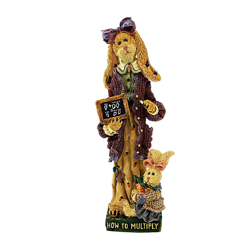 Miss Prudence P Carrotjuice - One Figurine 7.5 Inch, Resin - Rabbit Teacher Folkstone 2848 (2669)