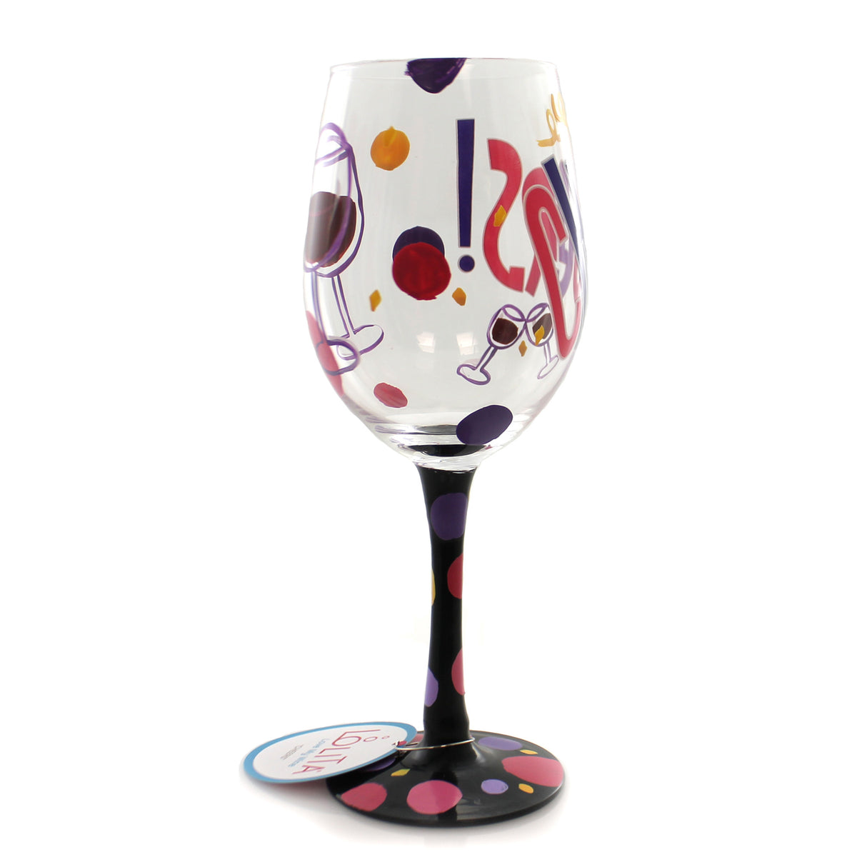 Tabletop Cheers Lolita Wine Glass - - SBKGifts.com