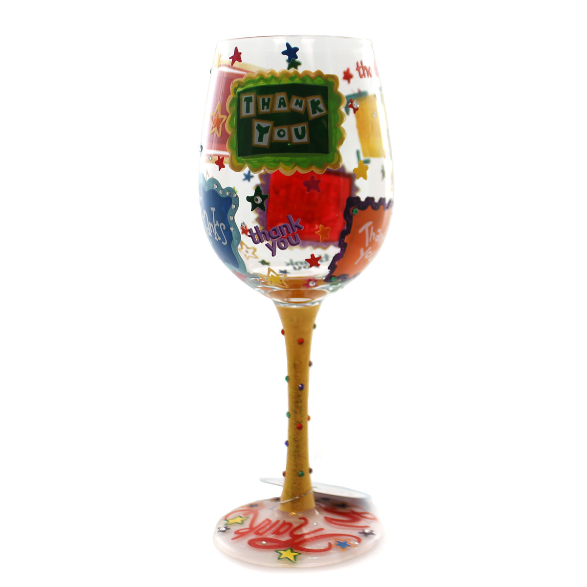 26760 Thank You Thank Lolita Wine Glass 4053101