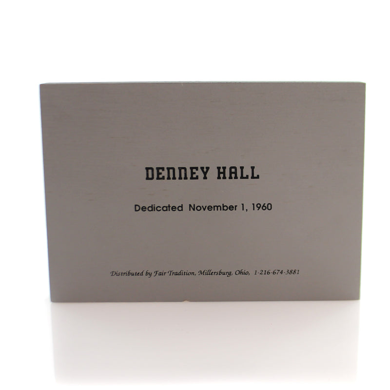 Cats Meow Village Denney Hall - - SBKGifts.com